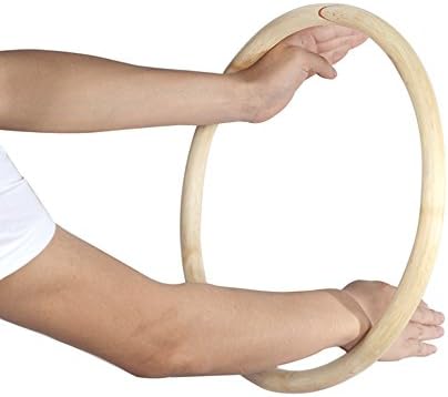ZooBoo Wing Chun Rattan Ring 14 Inch for Wrist Hand Strength Trai...