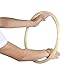 ZooBoo Wing Chun Rattan Ring - Natural Wood Rings Wing Tsun Kung Fu Legs Hand Strength Training Equipment Yewen Sau Sticky Ip Man Siu Lum Kung Fu Rings - Rattan 14 inch
