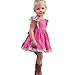 K-youth Verano Vestidos para niña Barata Vestidos Bebe niñas Ceremonia Sin Mangas Encaje Ropa Niña Vestido Infantil Fiesta Niñas Vestido de Princesa 2018 Ofertas (Rosa Caliente, 18-24 Meses)