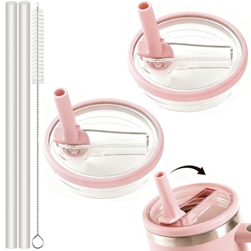 Couvercle de rechange Hydrojug rose pour gobelet isotherme