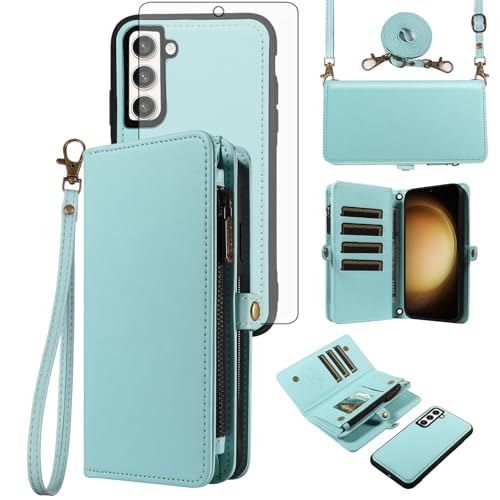 Coque Samsung Galaxy S23 Plus Asuwish CSYBYW008 US Vert protection antichoc élégante