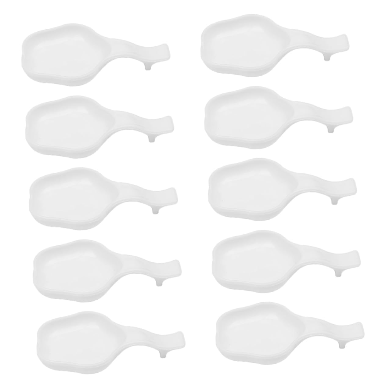 40pcs Calligraphy Ink Butterfly Ink Well Calligraphy Ink Dish Tray Calligraphy Painting Supplies Chinese Painting Brush Rest Duan Inkstone Plate Plastic White with Cover