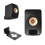 EUGOOCX 1 Pezzo Staffa di montaggio a parete per altoparlanti KEF LS50 Meta, supporto da parete in lega di alluminio per altoparlanti audio domestici, supporto robusto e facile da installare