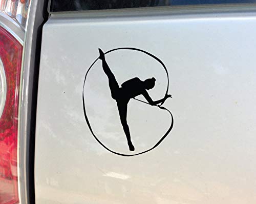 Nashville Decals Ribbon Dancing Rhythmic Gymnastics Vinyl