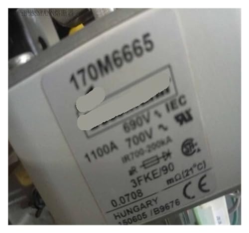 Fusible 170M6665 de haute précision pour armoire électrique