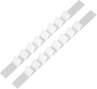 Non Slip Hanger Handle for Wood Hangers Silicone Hanger Grip Adhesive Clothe Hanger 2.75 X 0.23 Inch Grip Scale Hanger Anti-Slip