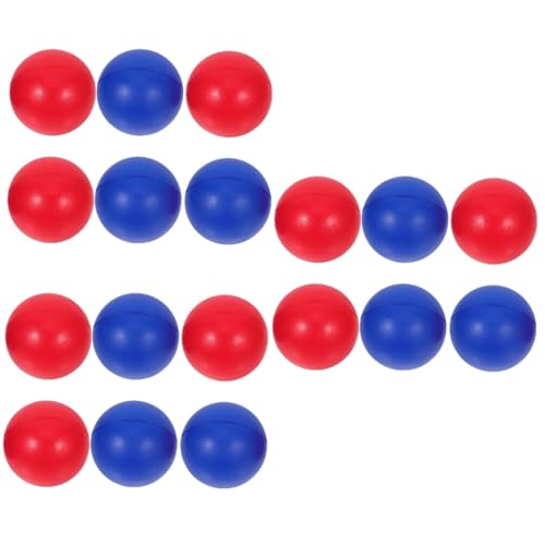 BESPORTBLE 3sets 6pcs Pu Beach Paddle Ball High Visibility Training Balls for Indoor Outdoor Games for Enhancing Hand Eye Coordination 6pcs*3