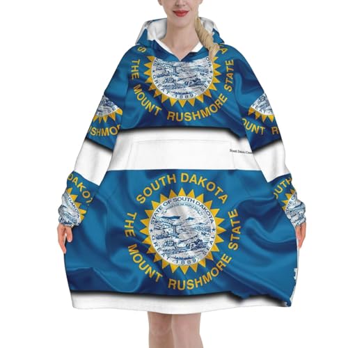 Couverture à capuche haut de gamme EdWal, plaid en flanelle et peluche de luxe pour adulte