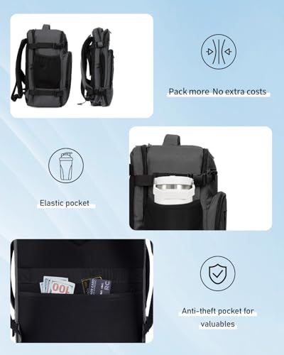 Image of ECOHUB Travel Backpack Airline Approved Under Seat Personal Item Bag