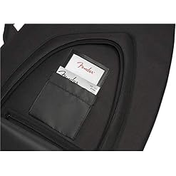 Fender© »FEJ-610 Gig Bag » Housse de transport pour Jaguar®, Jazzmaster® and Starcaster® – Noir - Les Beatles, Paul McCartney, John Lennon, RIngo Starr, George Harrison Fender©"FEJ-610 Gig Bag" Housse de transport pour Jaguar®, Jazzmaster® and Starcaster® - Noir – Image 5