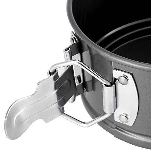 PINGEUI 7 Sizes Cake Tins Set, Non-Stick Springform Cake Tins with Removable Bottoms - Image 3