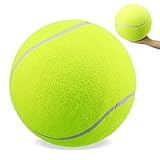 BESPORTBLE Riesiger Tennisball 9.5 Zoll Hundespielzeug UnzerstöRbar FüR GroßE Hunde Outdoor Interaktiver Ball FüR Spiel Und Training