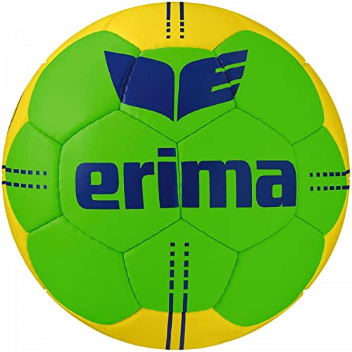 Erima Handball Pure Grip No. 4 Green/Gelb 0