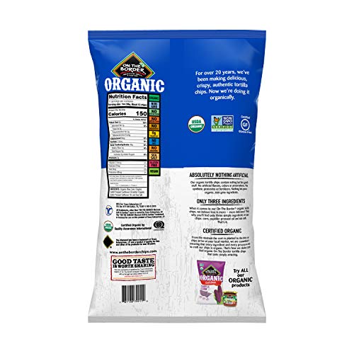 On The Border Organic Blue Corn Tortilla Rounds - 11oz, 7 Count - Thumbnail 2