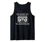 No Sleep Til Brooklyn old school boombox Tank Top
