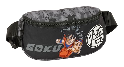 DRAGON BALL - Riñonera Infantil Niño, Ideal para Jóvenes y Niños de Diferentes Edades, Cómoda y Versátil, Calidad y Resistencia, 23x9x14 cm