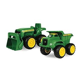 Cargador Frontal John Deere TOMY John Deere Sandbox vehículo 2pk, camión y Tractor