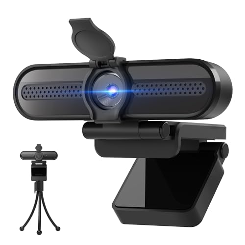 saylas 2K Webcam with Microphone, 78°FOV FHD PC Camera with 2K/30fps, 1080P/60fps, Privacy Cover, Plug & Play USB Web Cam, Autofocus, External Webcam for PC, Computer Web Camera for Laptop, Mac, Zoom