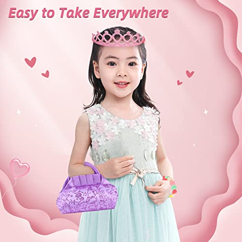 Pretend Makeup For Toddlers - Btec Fake Makeup Set For Kids, Play Makeup Kit For Little Girls Age 2 3 4 5 6, Kids Makeup Kit For Girl With Princess Purse (24 Pack) #TOP6