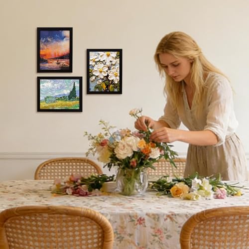 Cadre photo 20x25 cm en lot de 3 pour mur et table