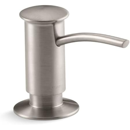 Dispenser Sapone Kohler Transitorio In Acciaio Inox - Ricarica Dall'Alto, Capacità 450 Ml, Per Bagno Moderno - 2