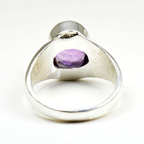 Bague améthyste véritable cadeau idéal anniversaire pierre de naissance - 4