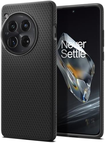 Spigen Liquid Air Designed for OnePlus 12 Case (2024) - Matte Black