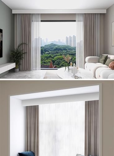 Cenefa decorativa de aluminio con fijación directa a techo libre de óxido 2