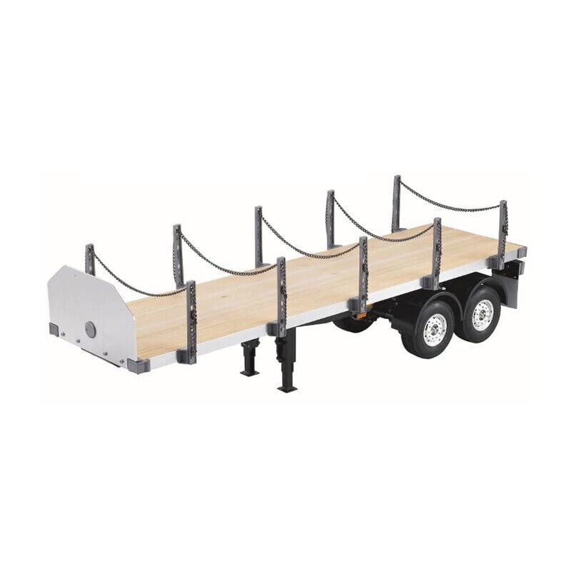 Hercules 2-Axle Flatbed Semi Trailer 1:14
