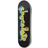 Chocolate Alvarez Skateboard-Brett / Deck, 20,3 cm, Schwarz