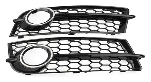 Calandre avant TT 8J 2006-2014 remplacer grille alvéolée cassée et cache antibrouillard phares