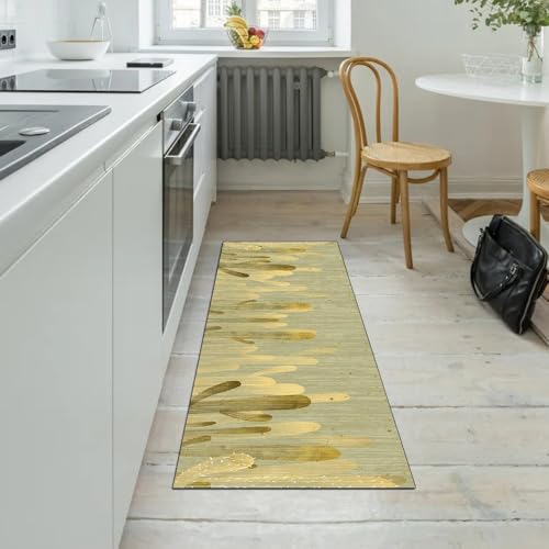 Alfombra por metros lavable y larga de 100 x 180 cm para pasillo de cocina 5