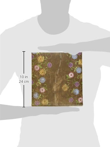 Pioneer Photo Albums 200 Pocket Printed Aged Floral Design Photo Album for 4 by 6-Inch Prints-Brown - Image 3