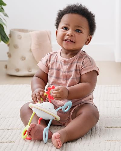 Image of Skip Hop Baby Sensory Toy Pull & Play Silver Lining Cloud Age 6m+