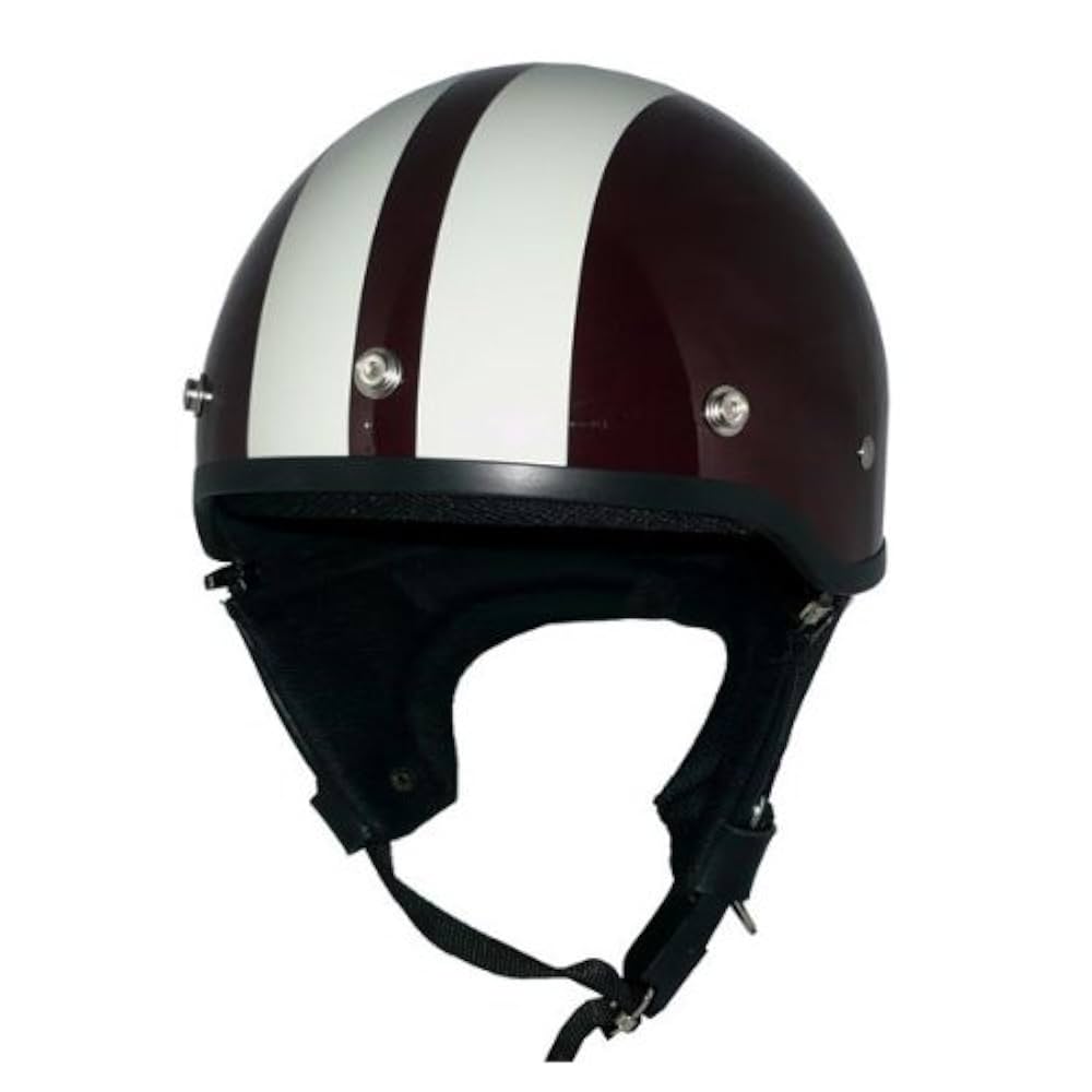 Amazon.co.jp: ZK-600 ヘルメット ハーフジェット（ブラウン