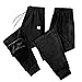 Produktbild SSLLH Herren Sweatpants Gefüttert Dicke Thermo Hose Stretch Skihose mit Kordelzug Regular Fit Jogginghose für Männer Herbst und Winter Softshellhose Bergsteigen Outdoor Wandern Jogging Outdoorhose