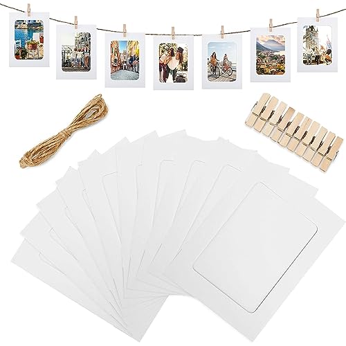 AIBAOBAO 10Pcs White Picture Frames Home Decor