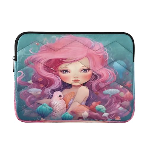Funda para portátil 13-14 pulgadas impermeable rosa miniatura 1