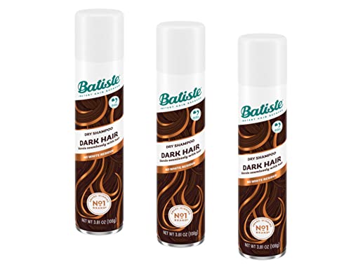 Batiste Dry Shampoo, Dark & Deep Brown 6.73 oz...