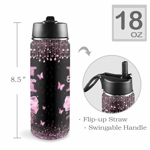 Custom School Backpack for Girls, Customized Butterfly Glitter Girls Backpack Bookbags for Kids, Personalized School Bag Book Bags for Teen Kids4