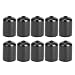 Alomejor Snooker Tip Cover Cue 10pcs Pool Cue Tip Rubber Cover Billiards Cues Stick for Snooker Cue Tip Pool Billiards (14mm)