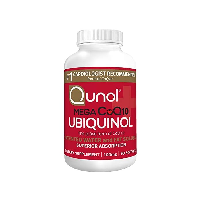 Buy Qunol Mega Ubiquinol CoQ10 100mg, Superior Absorption, Patented
