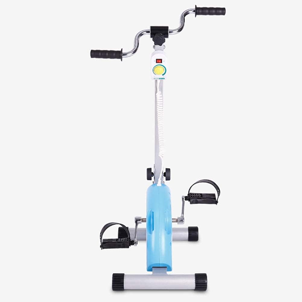 Fitness Equipment Exercise Bike Pedal Exerciser Training Bicycle for Leg and Arm, Rehabilitation Training Physiotherapy Machine for Adults (Without Bracket)