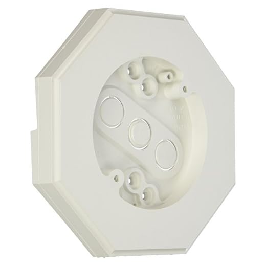 Arlington Industries 8131-1 8131 Wall Plate, 1/4-inch or 5/16-inch Siding & Shingles, White