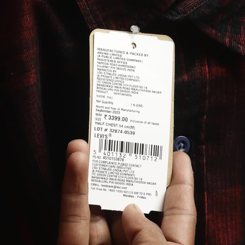 Image of Levi's Men's Plaid Slim Fit Shirt