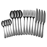 Spülmaschinenfest: Das Besteck ist spülmaschinenfest. Bitte verwenden Sie zum Waschen ein neutrales Reinigungsmittel. Verwenden Sie zum Reinigen des Bestecks keine stark alkalischen oder stark oxidierenden Reinigungsmittel (wie Backpulver, Bleichpulver und Natriumhypochlorit). Halten Sie das Besteck nach der Reinigung trocken.