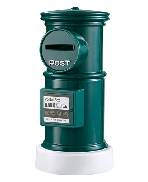 HOMIES, Coin Bank, PP Material Retro Design Mailbox Money Box Piggy Bank Mailpost Decor and Gift Mailbox Money Box, Multicolor (B0BQZW5NBS) Amazon Price History, Amazon Price Tracker