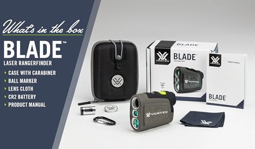 Image of Vortex Blade Series Golf Laser Rangefinders | Tournament Legal, PinSpotter Mode, Slope Mode (Select Model), Cart Magnet, Waterproof - Unlimited, Unconditional Warranty