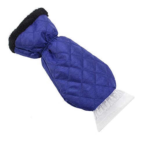 Guantes Impermeables De Coches Engrosadas Pala De Nieve | Cálida Rascador De Hielo Del Parabrisas | Remoción De Nieve Y Deshielo Herramienta De Limpieza De Invierno | Remoción de nieve de la nieve del Cover