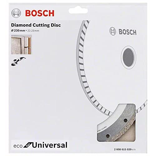 Disque à tronçonner diamanté BOSCH Universal turbo eco 230 mm Alésage 2222 mm Métal - vue 3